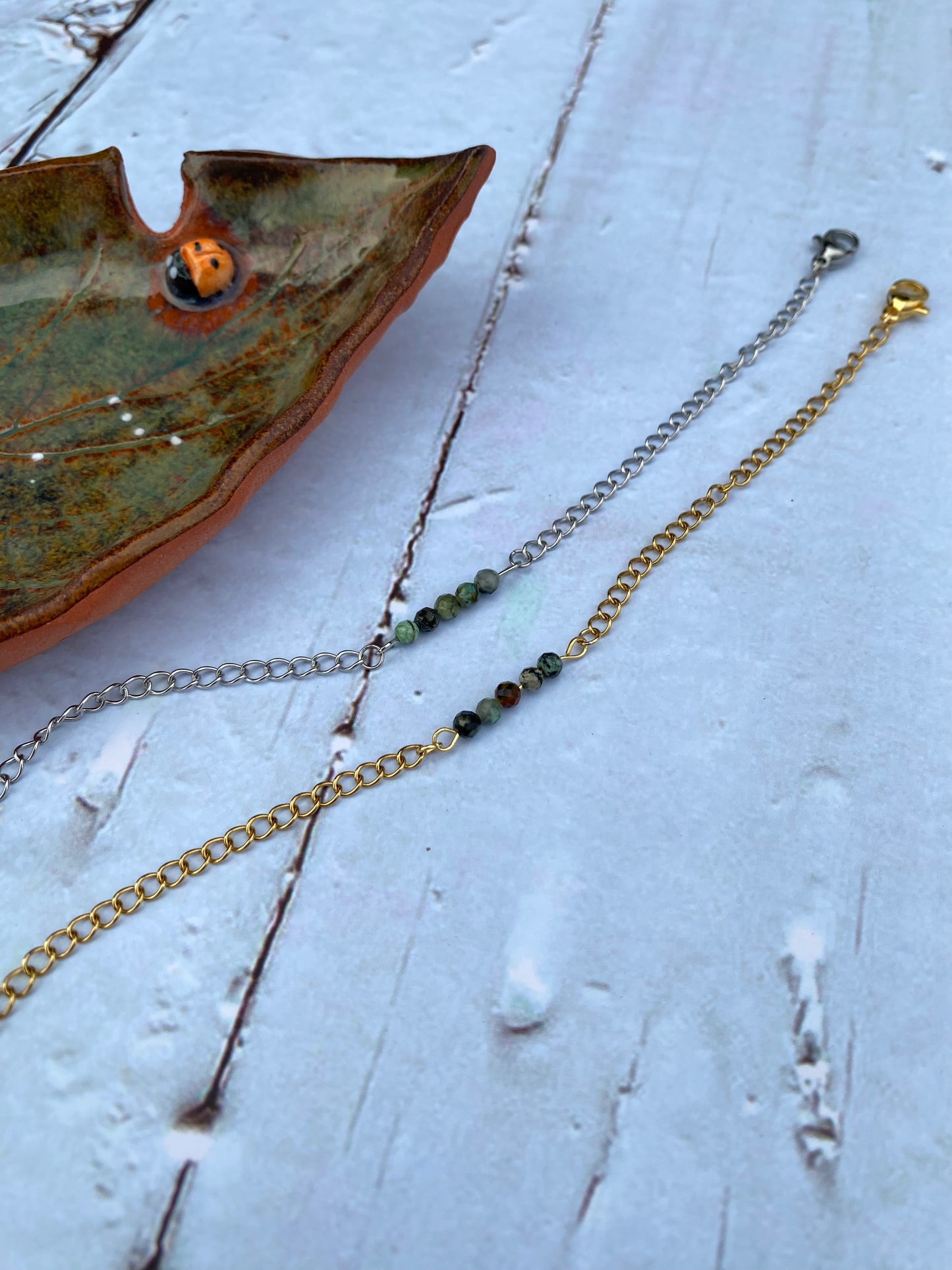 African Turquoise Jasper Bracelet