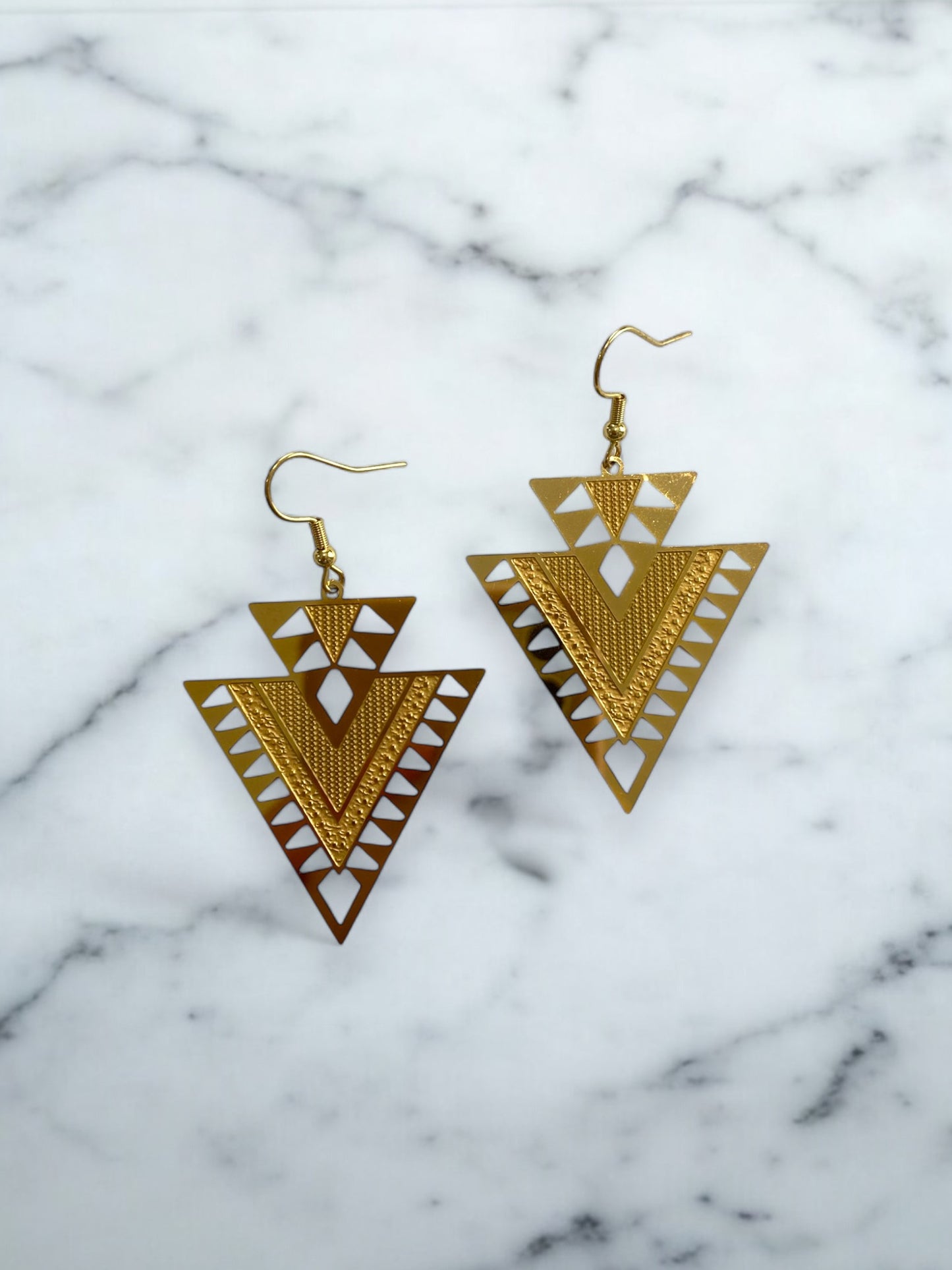 Intricate Geometric Earrings