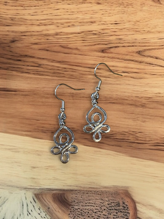 Celtic Tribal Charm Dangle Earrings