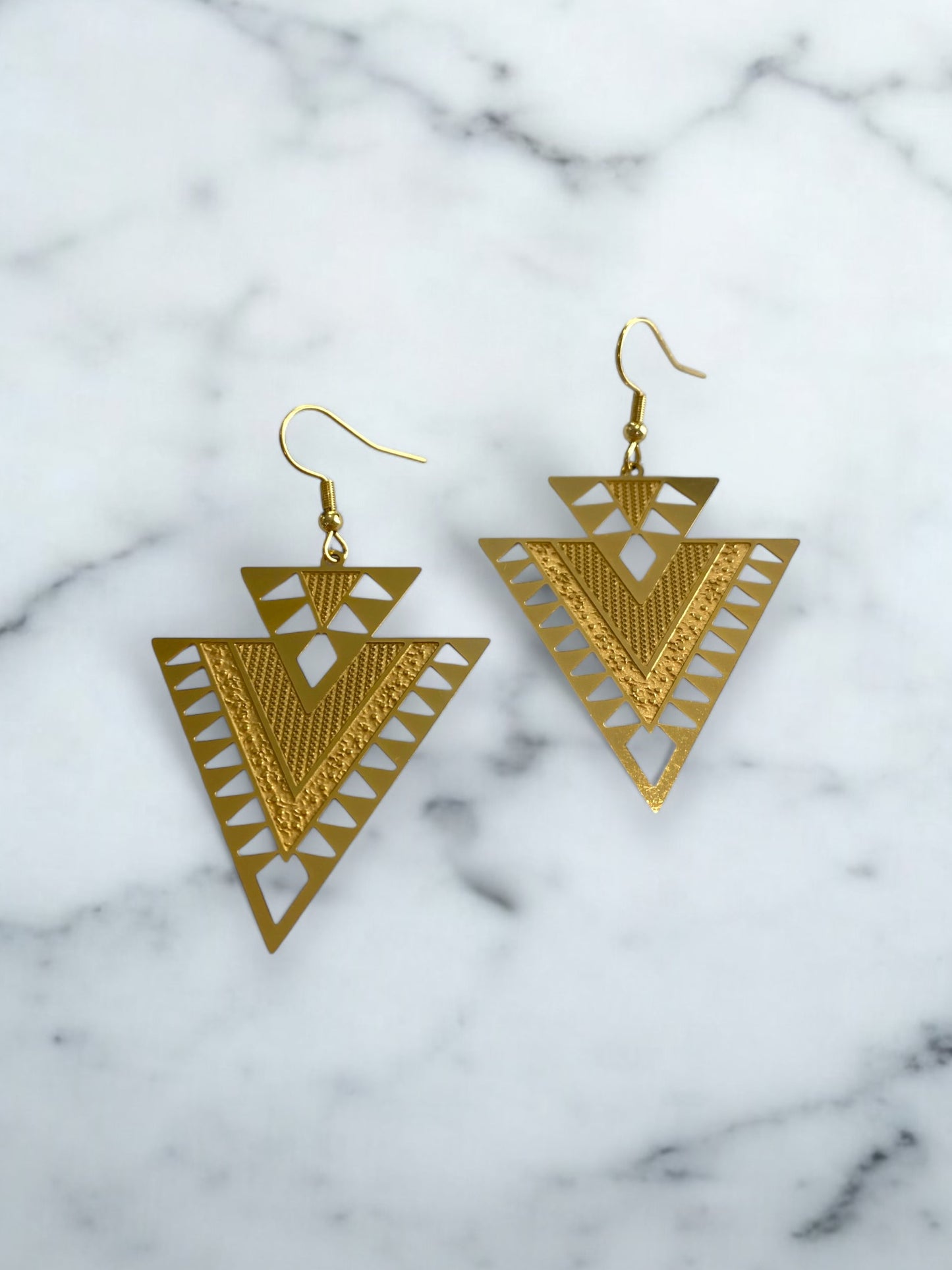 Intricate Geometric Earrings