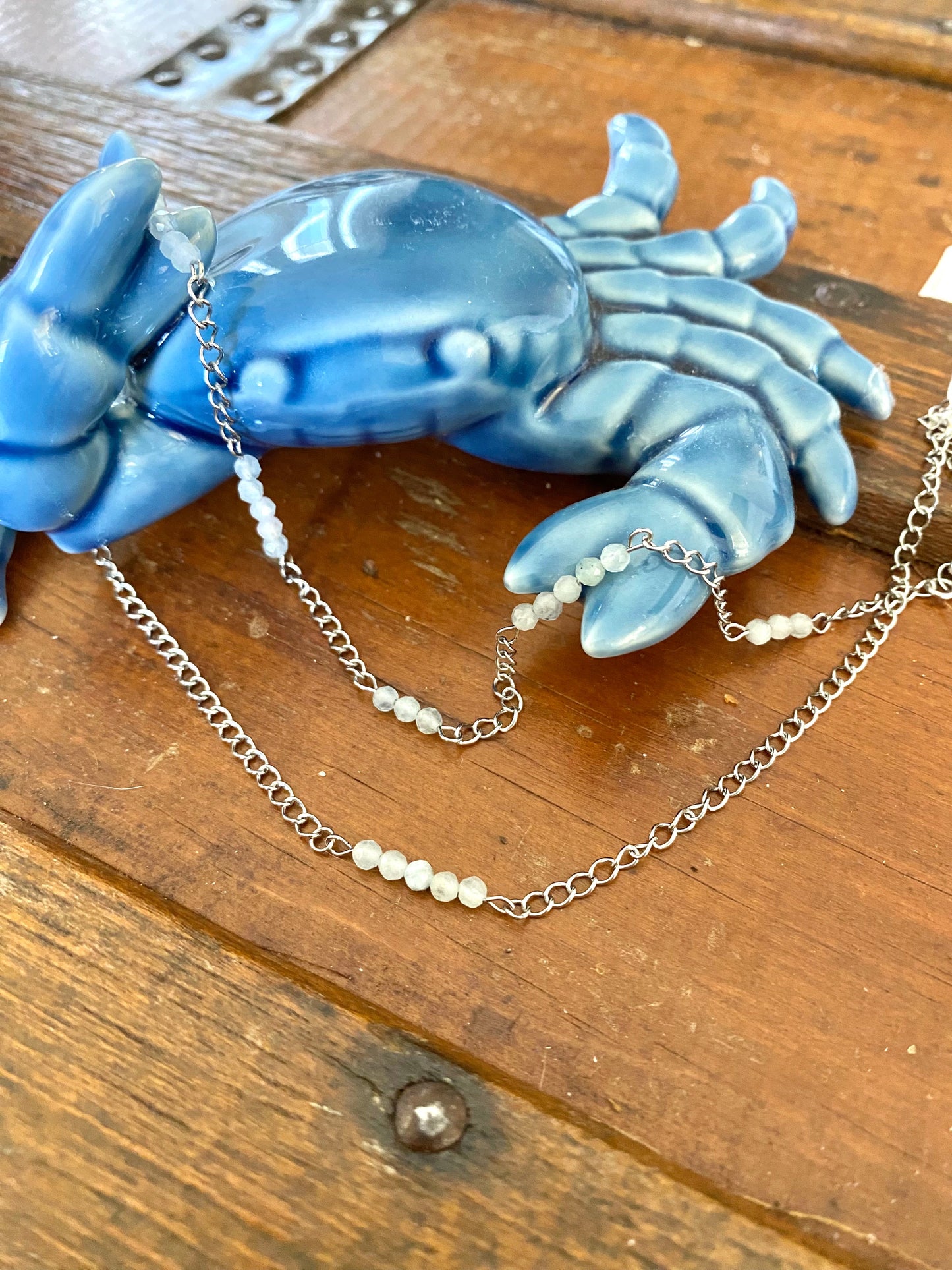 Aquamarine Anklet