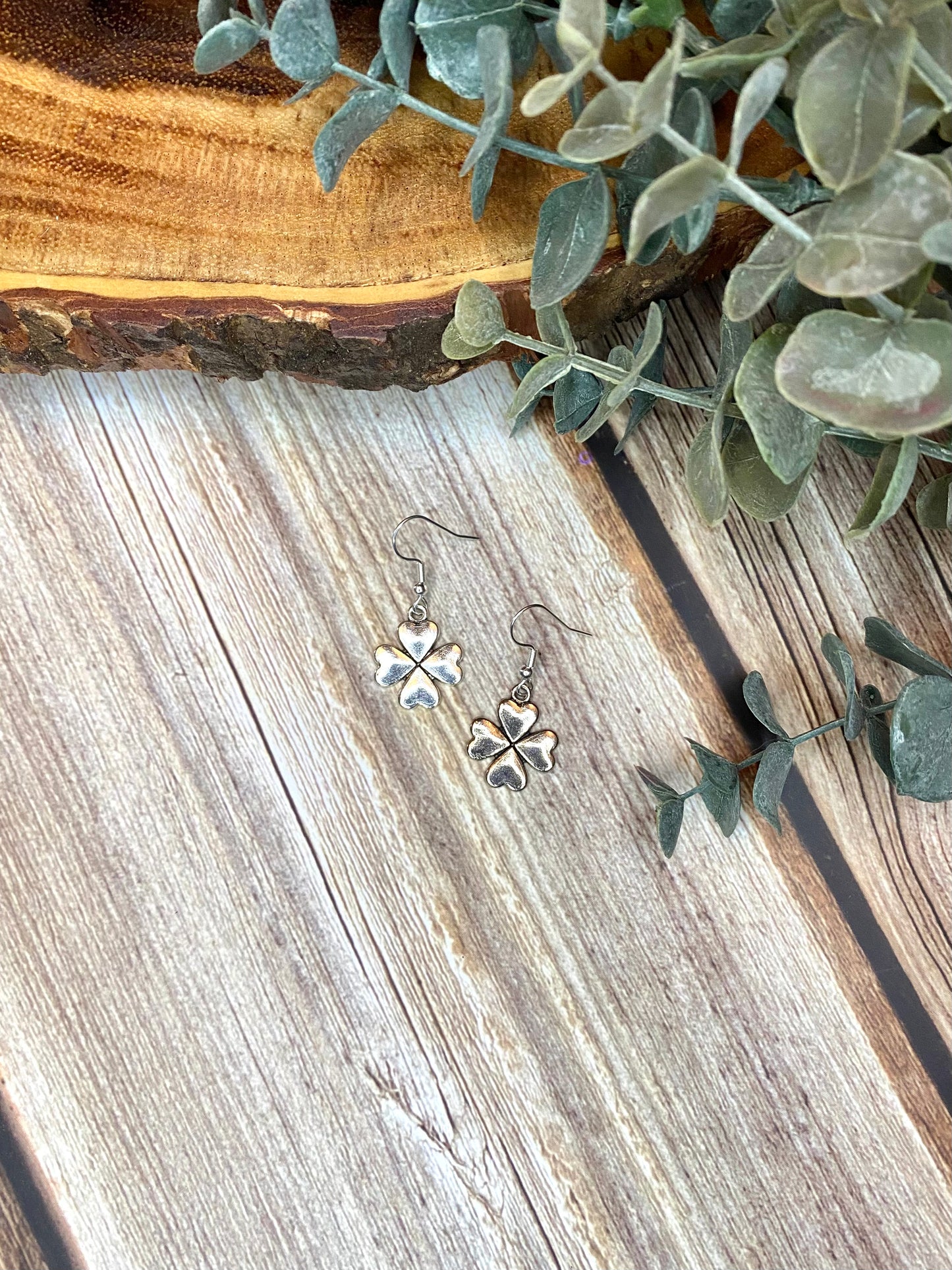 Four Leaf Clover Earrings