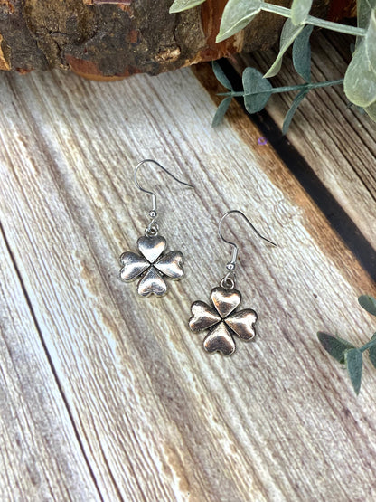 Four Leaf Clover Earrings