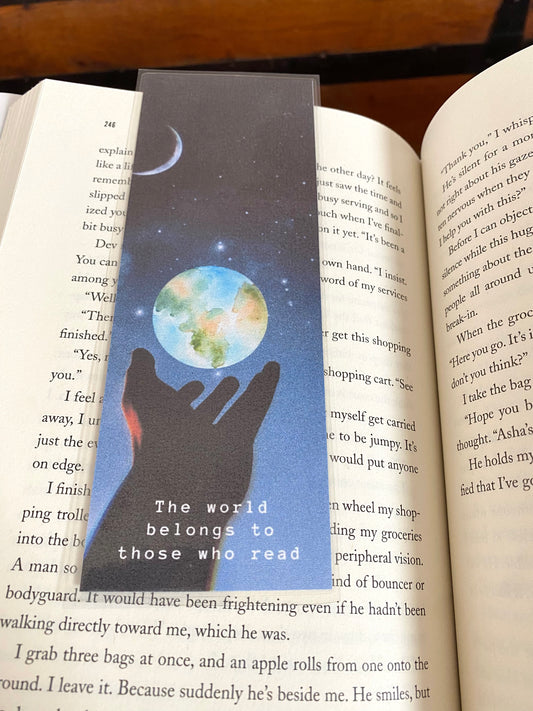 The World Belongs to Those Who Read Bookmark