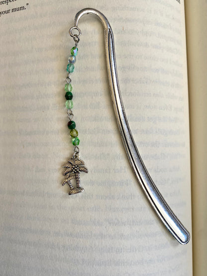 Palm Tree Charm Bookmark