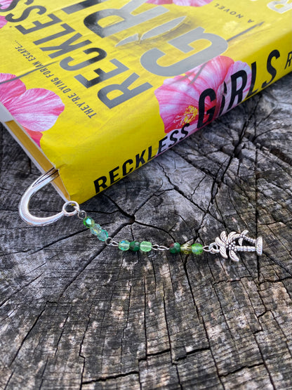 Palm Tree Charm Bookmark