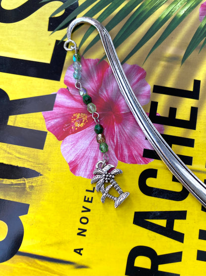 Palm Tree Charm Bookmark